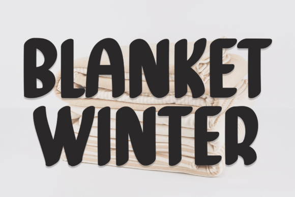 Blanket Winter: A Bold Display Font for Modern Web Design