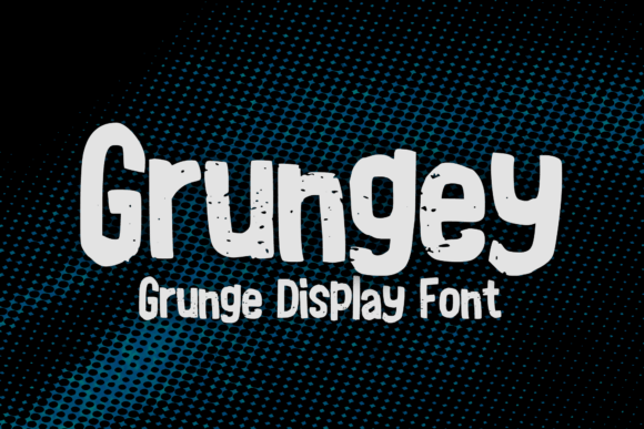 Boost Your Campaign with Grungey: A Bold Grunge Display Font