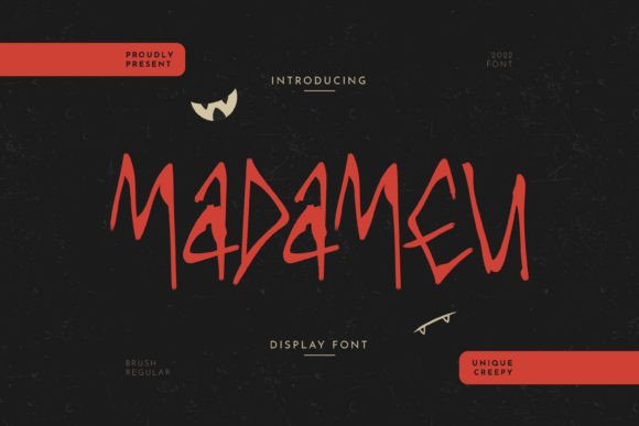 Bring Whimsy to Your Handmade Creations with Madameu Font