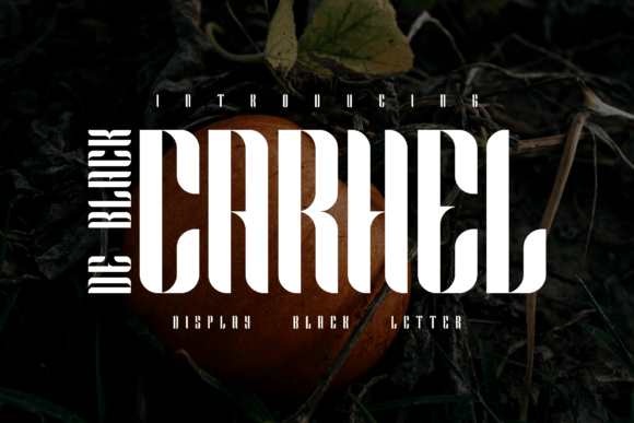 Carhel De Black: A Modern Display Font for Branding