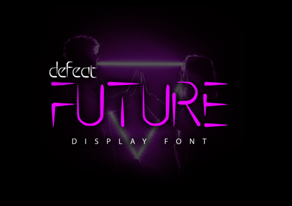 Defeat Future: A Bold Display Font for Modern Campaigns