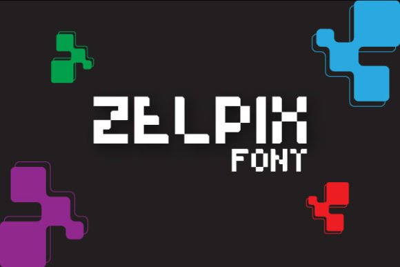 Discover Zelpix: A Cool, Modern Display Font for Web Design