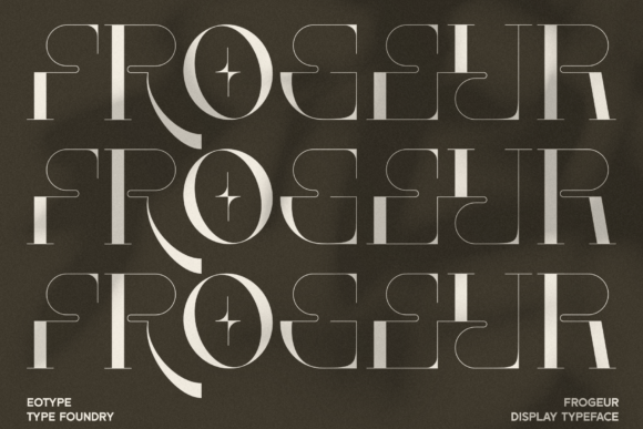 Elevate Your Editorial Design with Frogeur Font