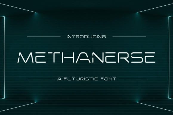 Enhance Your Brand with Methanerse: A Futuristic Display Font