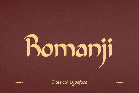 Enhance Your Brand with Romanji: A Modern Display Font