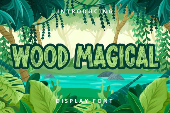 Enhance Your Brand with Wood Magical Font