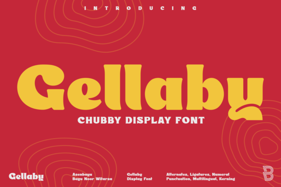 Enhance Your Campaign with Gellaby: A Bold and Playful Display Font