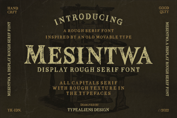 Enhance Your Campaigns with Mesintwa, the Classic Serif Display Font