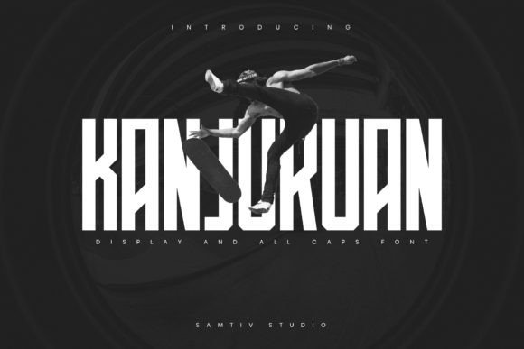 Enhance Your Web Design with Kanjuruan, a Modern Display Font