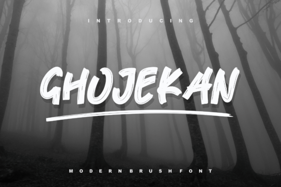 Ghojekan: A Bold and Authentic Display Font for Web Design