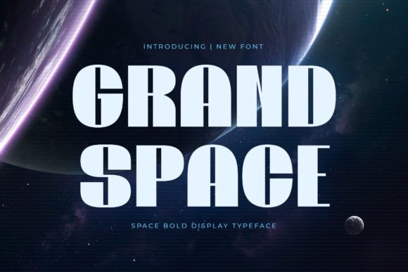 Grand Space: A Bold Display Font for Modern Editorial Design