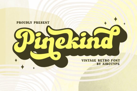 Pinekind: A Fresh, Modern Display Font for Your Projects