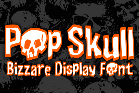 Pop Skull: A Funky Display Font for Creative Web Design