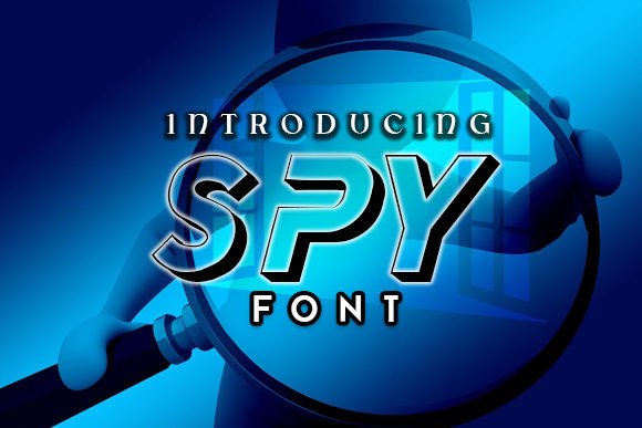 Unleash Bold Creativity with Spy, the All-Caps Display Font
