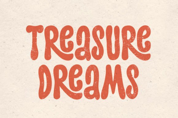Unleash Creativity with Treasure Dreams: A Retro Font for Marketers
